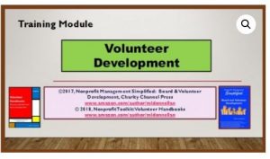 Volunteer Development