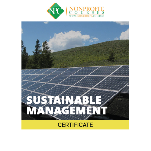 Sustainable Management - Certificate